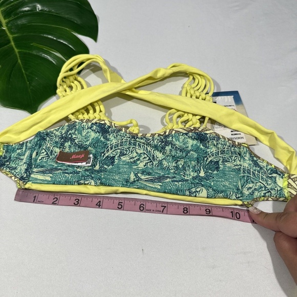 NWT $71‎ Maaji Lady Macrame Heaven Bikini Reversible Top [SZ Small ] #U646 - Picture 10 of 12